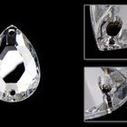 Swarovski 3232/2 11mm x 16mm Crystal Pear 2 Hole Sew-On-General Bead