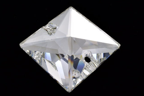 Swarovski 3240 16mm Crystal Square 2 Hole Sew-On-General Bead