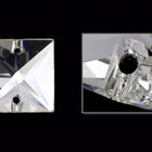 Swarovski 3240 22mm Crystal Square 2 Hole Sew-On-General Bead