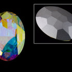 Swarovski 4127 20mm x 30mm Crystal AB Oval Point Back-General Bead