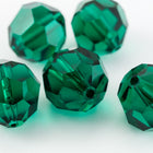 Swarovski 5000 Emerald Faceted Bead-General Bead