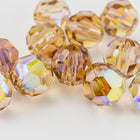 Swarovski 5000 Light Colorado Topaz AB Faceted Bead-General Bead