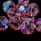 Swarovski 5000 Light Rose AB Faceted Bead-General Bead