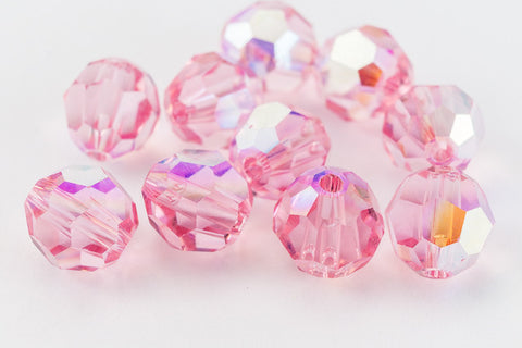 Swarovski 5000 Light Rose AB Faceted Bead-General Bead