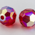 Swarovski 5000 Light Siam AB Faceted Bead-General Bead