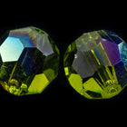 Swarovski 5000 Olivine AB Faceted Bead-General Bead