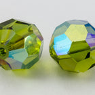 Swarovski 5000 Olivine AB Faceted Bead-General Bead