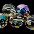 Swarovski 5000 Black Diamond AB Faceted Bead-General Bead