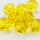 Swarovski 5000 8mm Citrine Faceted Bead-General Bead