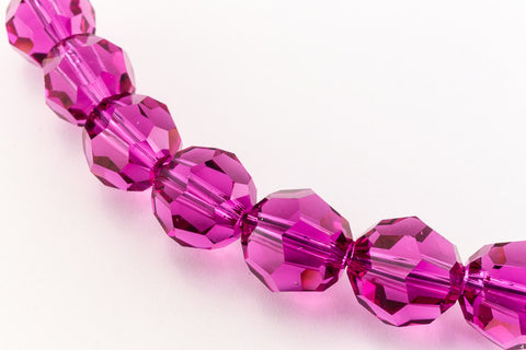 Swarovski 5000 Fuchsia Faceted Bead-General Bead