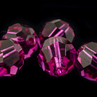 Swarovski 5000 Fuchsia Faceted Bead-General Bead