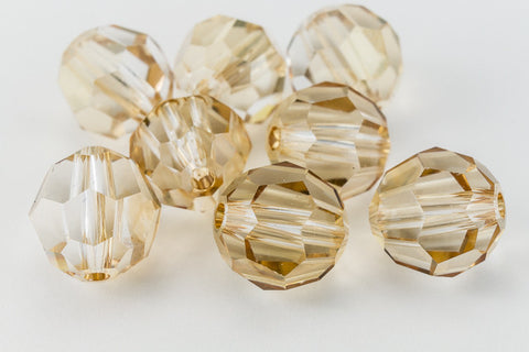 Swarovski 5000 Golden Shadow Faceted Bead-General Bead
