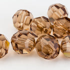 Swarovski 5000 Light Smoked Topaz Faceted Bead-General Bead