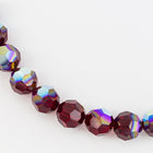 Swarovski 5000 Siam AB Faceted Bead-General Bead