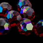 Swarovski 5000 Siam AB Faceted Bead-General Bead