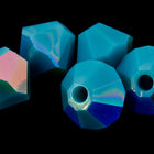 Swarovski 5328 4mm Turquoise AB 2X Bicone
