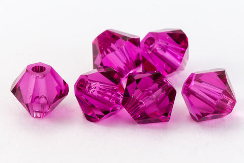 Swarovski 5301 Fuchsia Bicone-General Bead