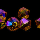 Swarovski 5301 Topaz AB 2X Bicone-General Bead