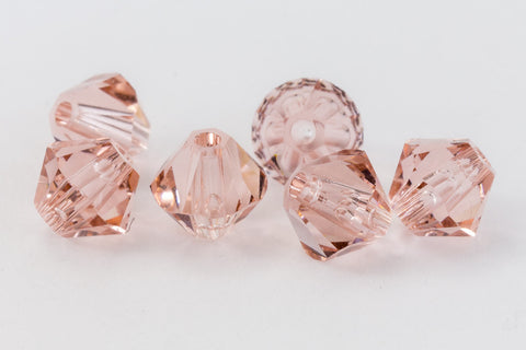 Swarovski 5301 Vintage Rose Bicone-General Bead