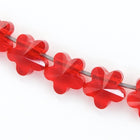 6mm Swarovski 5744 Light Siam Flower Bead-General Bead