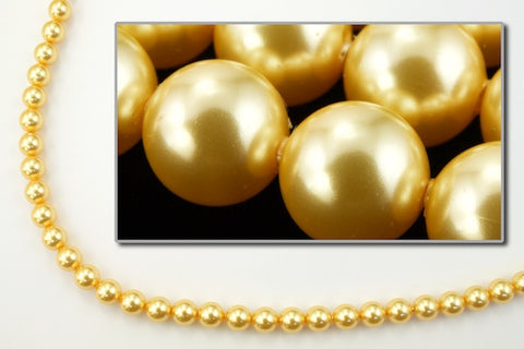Swarovski 5810 3mm Gold Pearl-General Bead