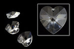 10.3mm x 10mm Swarovski 6202 Crystal Heart Drop-General Bead