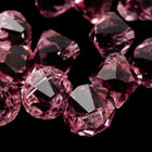 Swarovski 6301/6328 Light Rose Top Drilled Bicone (6mm, 8mm)