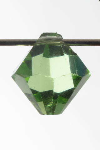 Swarovski 6301/6328 Peridot Top Drilled Bicone (6mm, 8mm)