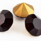 Vintage Swarovski Article 1100 Garnet Chaton (29ss, 39ss)-General Bead
