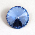 1122 12mm Light Sapphire Rivoli-General Bead