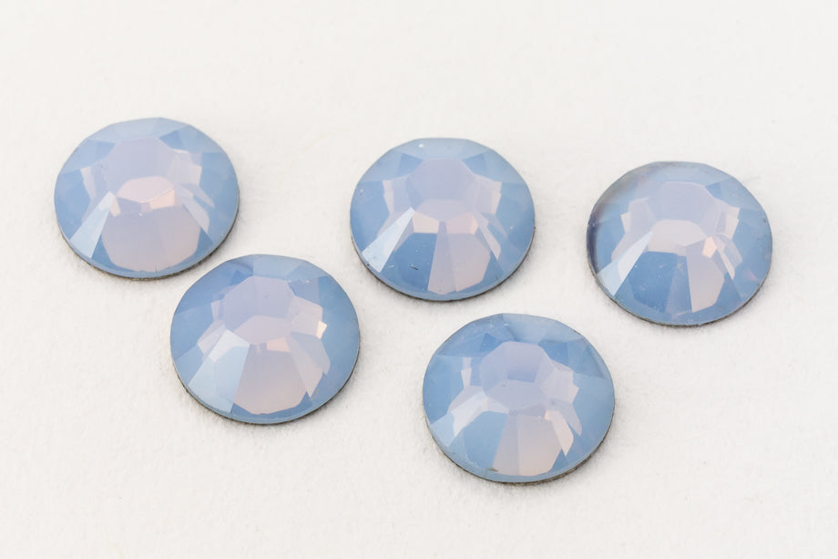 Swarovski 2058/2088 Air Blue Opal Flat Back Rhinestone (5ss, 7ss