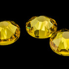 Swarovski 2058/2088 Light Topaz Flatback Rhinestone (5ss, 7ss, 9ss, 12ss, 16ss, 20ss, 30ss, 34ss)-General Bead