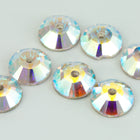 Swarovski 3000/3128 3mm Crystal AB Lochrosen Rhinestone-General Bead