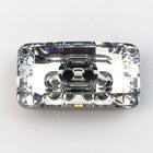 Swarovski 3093 30mm x 16mm Crystal Chessboard Button (6 Pcs)-General Bead