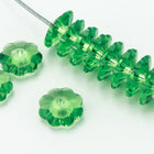 Swarovski 3700 8mm Erinite Marguerite Unfoiled Sew-On Crystal-General Bead