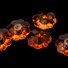 Swarovski 3700 6mm Sun Marguerite Unfoiled Sew-On Crystal-General Bead