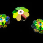 Swarovski 3700 8mm Vitrail Medium Marguerite Sew-On Crystal-General Bead