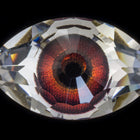 Swarovski 4775 10.5mm x 18mm Red Brown Eye Point Back-General Bead