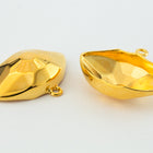 Gold Setting with Loop for Swarovski 4775 18mm Eye Cabobochon #4775/C-G-General Bead