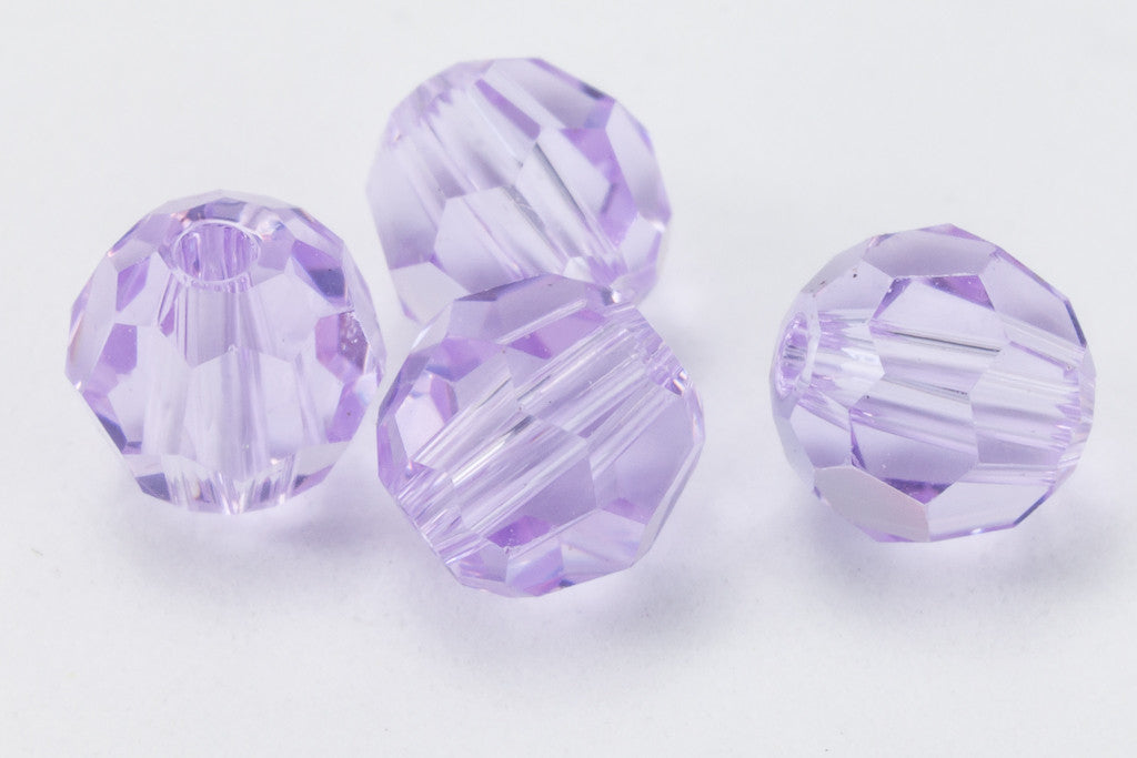 Swarovski 5000 Violet Faceted Bead (4mm, 8mm) - Main Image