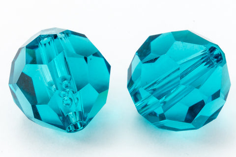Swarovski 5000 Blue Zircon Faceted Bead-General Bead