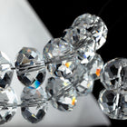 Swarovski 5040 6mm Crystal Briolette Rondelle Spacer