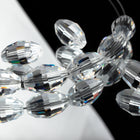 Swarovski 5200 7.5mm x 5mm Crystal Faceted Oval Beads