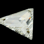 Swarovski 3270 16mm Crystal Faceted Triangle Sew-On-General Bead