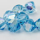 Swarovski 5301 Aqua AB Bicone-General Bead