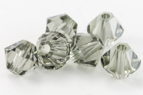 Swarovski 5301 Black Diamond Bicone-General Bead