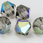 Swarovski 5301 Black Diamond AB Bicone-General Bead