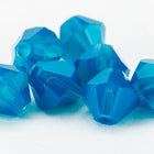 Swarovski 5301 Caribbean Blue Opal Bicone-General Bead