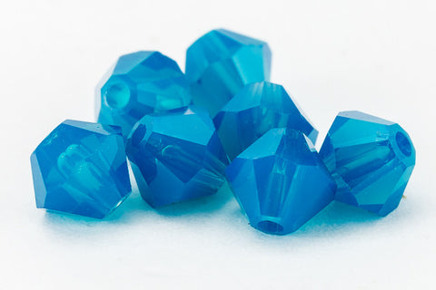 Swarovski 5301 Caribbean Blue Opal Bicone-General Bead