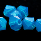 Swarovski 5301 Caribbean Blue Opal Bicone-General Bead